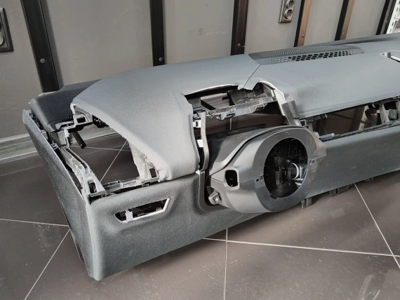 NEUES Armaturenbrett BMW IX I20 Schwarzes Leder BMW IX I20