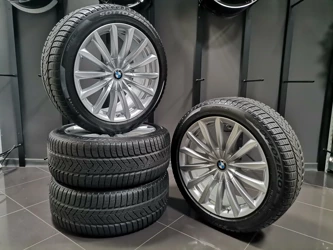 19" Zestaw zimowy BMW Felgi Styl 620 Opony Pirelli 2023 Czujniki BMW 7 G11 G12 5 G60 G32