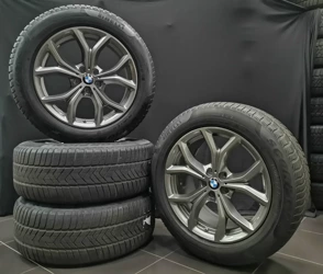 19" Zestaw zimowy Koła BMW Styl 735 Opony Pirelli 2021 Czujniki BMW X5 G05 X6 G06